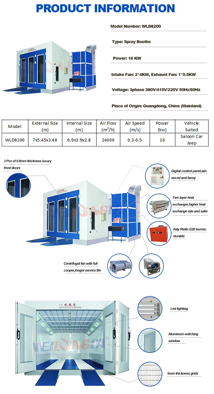 Wld8200 Best Oven Baking Machine for Cars and Jeeps