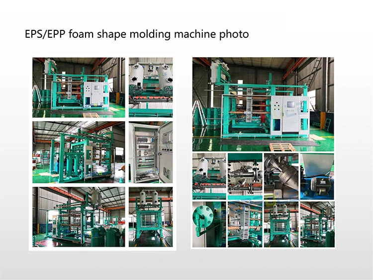 Automatic TV Packaging Box EPS Foam Icf Block Shape Moulding Machine