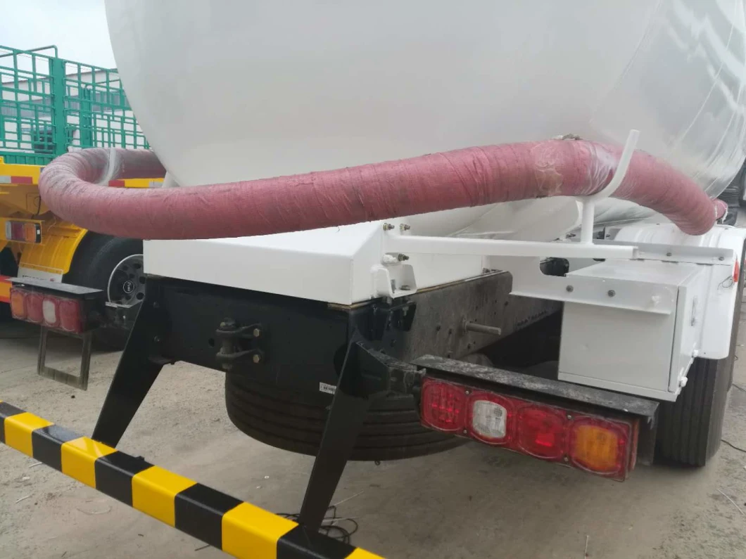 40m3 Bulk Cement Tank Body Top Canning with Air Compressor