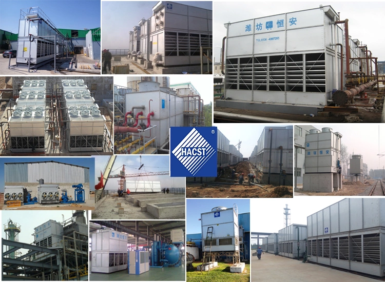 CTI Certified Rectangular Cross Flow Type Cooling Tower Water Cooling Tower Air Evaporative