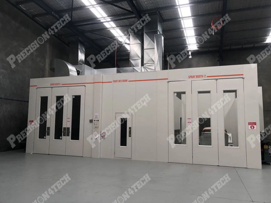 Precision Brand Customized Australia Standard Auto Paint Room Car Spray Booth Van Painting Machine