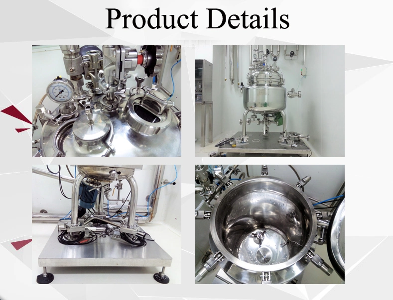 Stainless Steel Steam Electrical Heating Jacket Liquid Lotion Shampoo Cream Chocolate Honey Emulsifying Homogenizer Storage Glue Melting Blend Mixing Tank