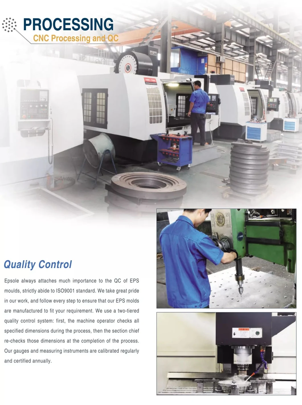 High Density Quality Height Changeable EPS Mold