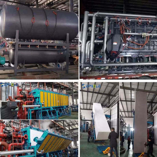 サンドイッチパネル用EPSブロック成形機